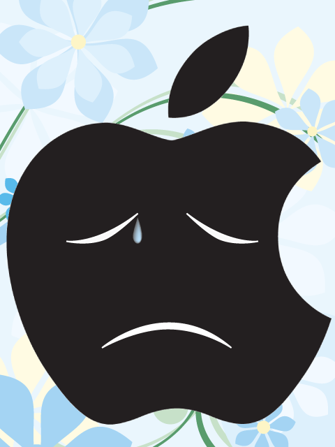 Sad apple