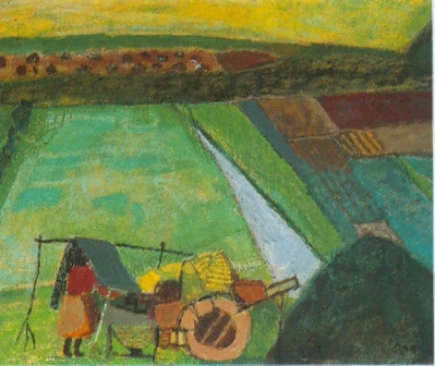 María Antonia Dans, Carro e terras.