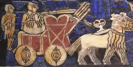mosaico en sumeria