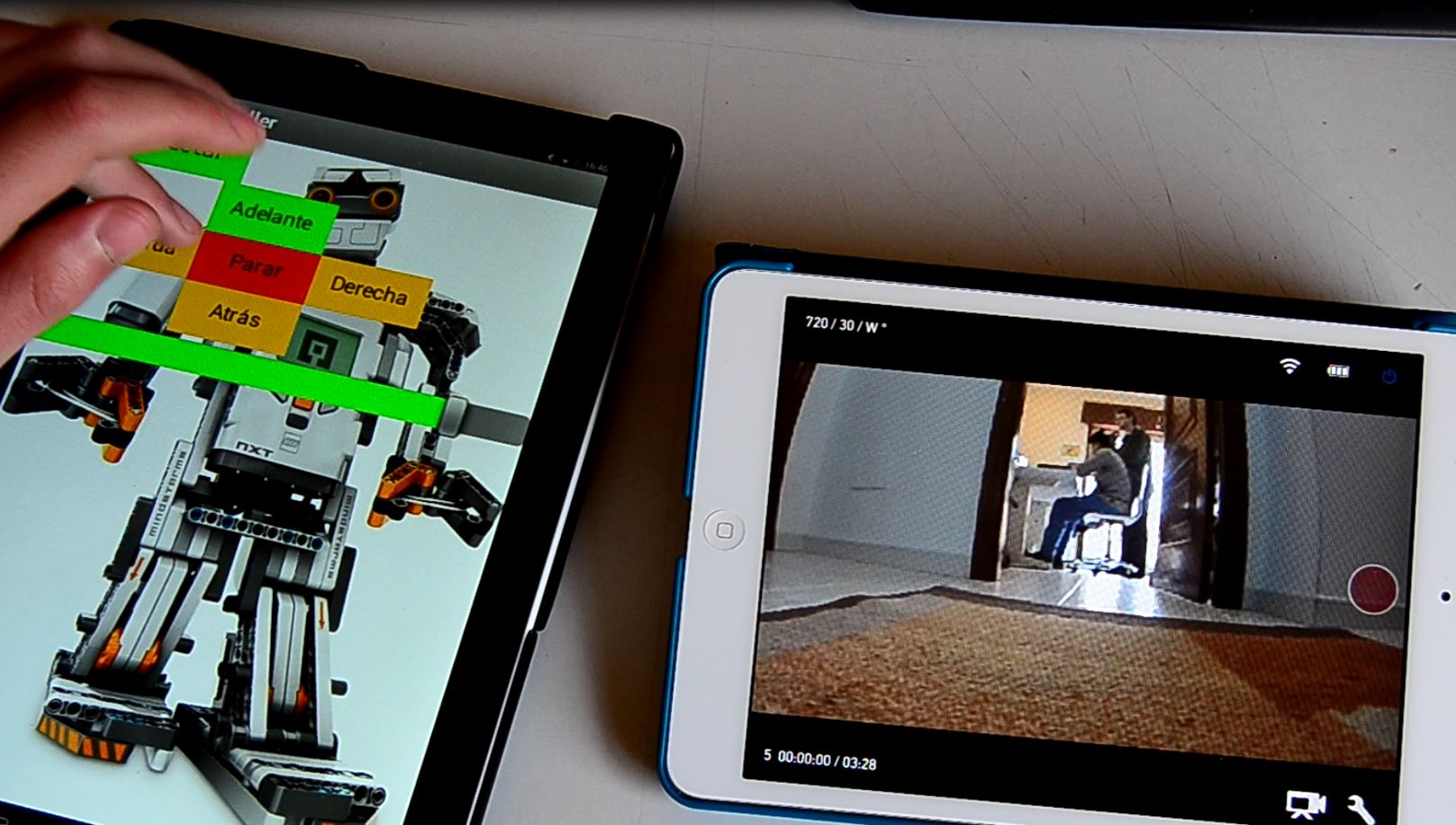 Un robot explorador